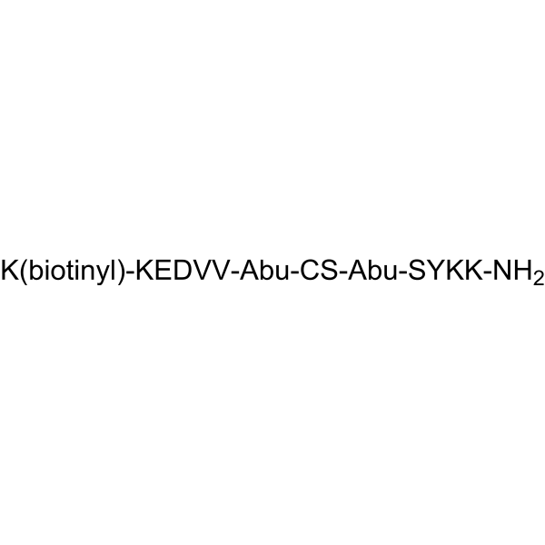 CAS 396679-25-7  K(biotinyl)-KEDVV-Abu-CS-Abu-SYKK-NH2
