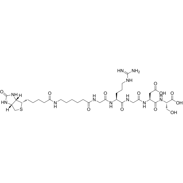 CAS 2022956-45-0   Biotinyl-(εAhx)-Gly-Arg-Gly-Asp-Ser