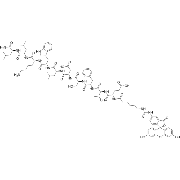 p53 (17-26), FITC labeled