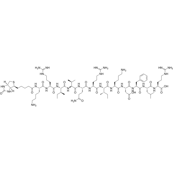CAS 2022956-47-2  Biotinyl-KR-12 (human)