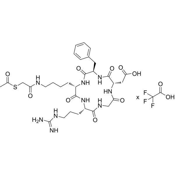 cRGDfK-thioacetyl ester TFA