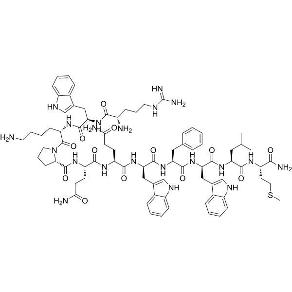 CAS 100930-11-8　　[D-Trp2,7,9] Substance P
