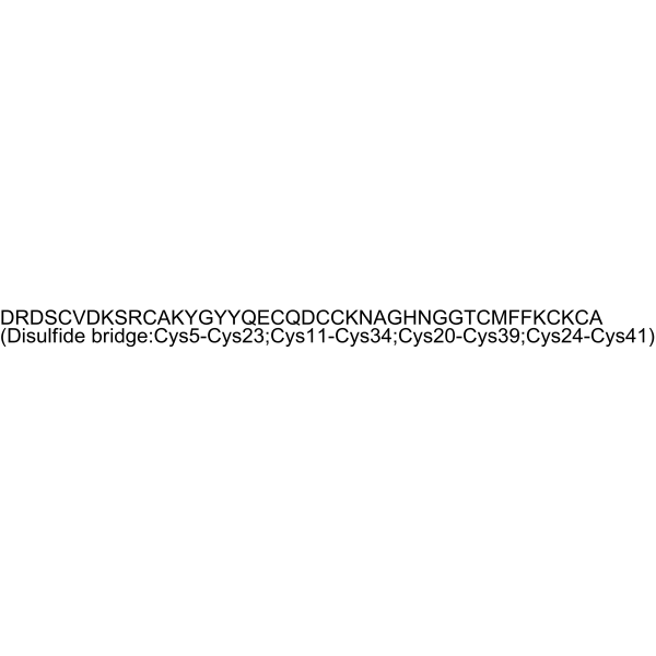 CAS 304436-85-9　　Ergtoxin-1