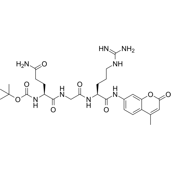 CAS 113865-85-3  Boc-Gln-Gly-Arg-AMC