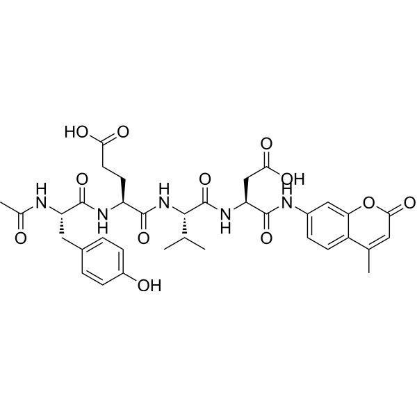 CAS 1631716-11-4  Ac-YEVD-AMC