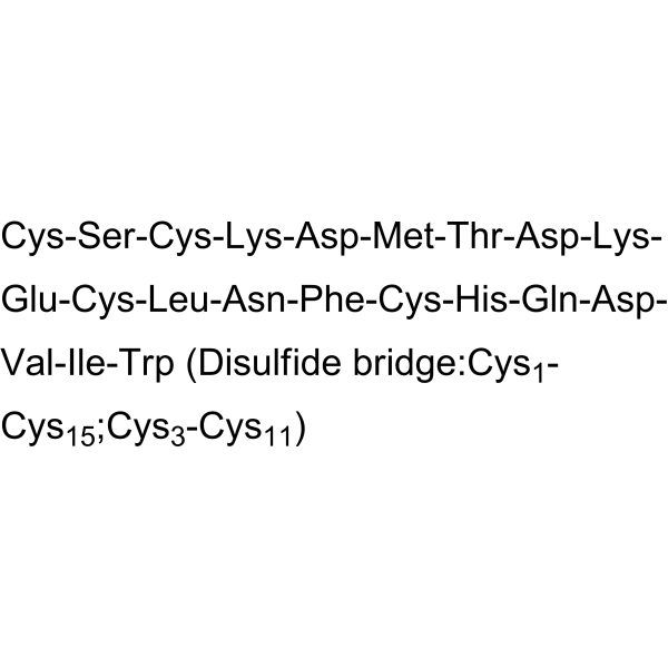 CAS 126738-34-9  Sarafotoxin S6a
